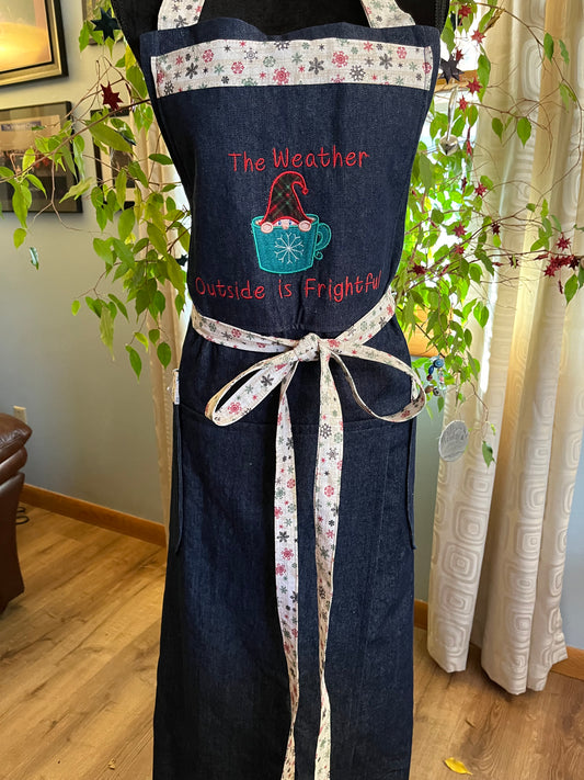 Pottery Apron for My Artist Sister! (Made in about 3 hours!) : r/sewing